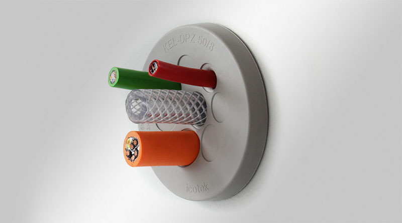 KEL-DPZ CR | Pasacables redondo de membrana