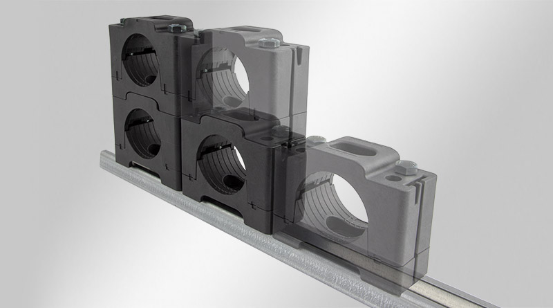 MSMC | Modular stapelbare Kabelschelle